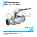 304L Male Threaded Clean Ball Valve 3/4 Inch Pn16